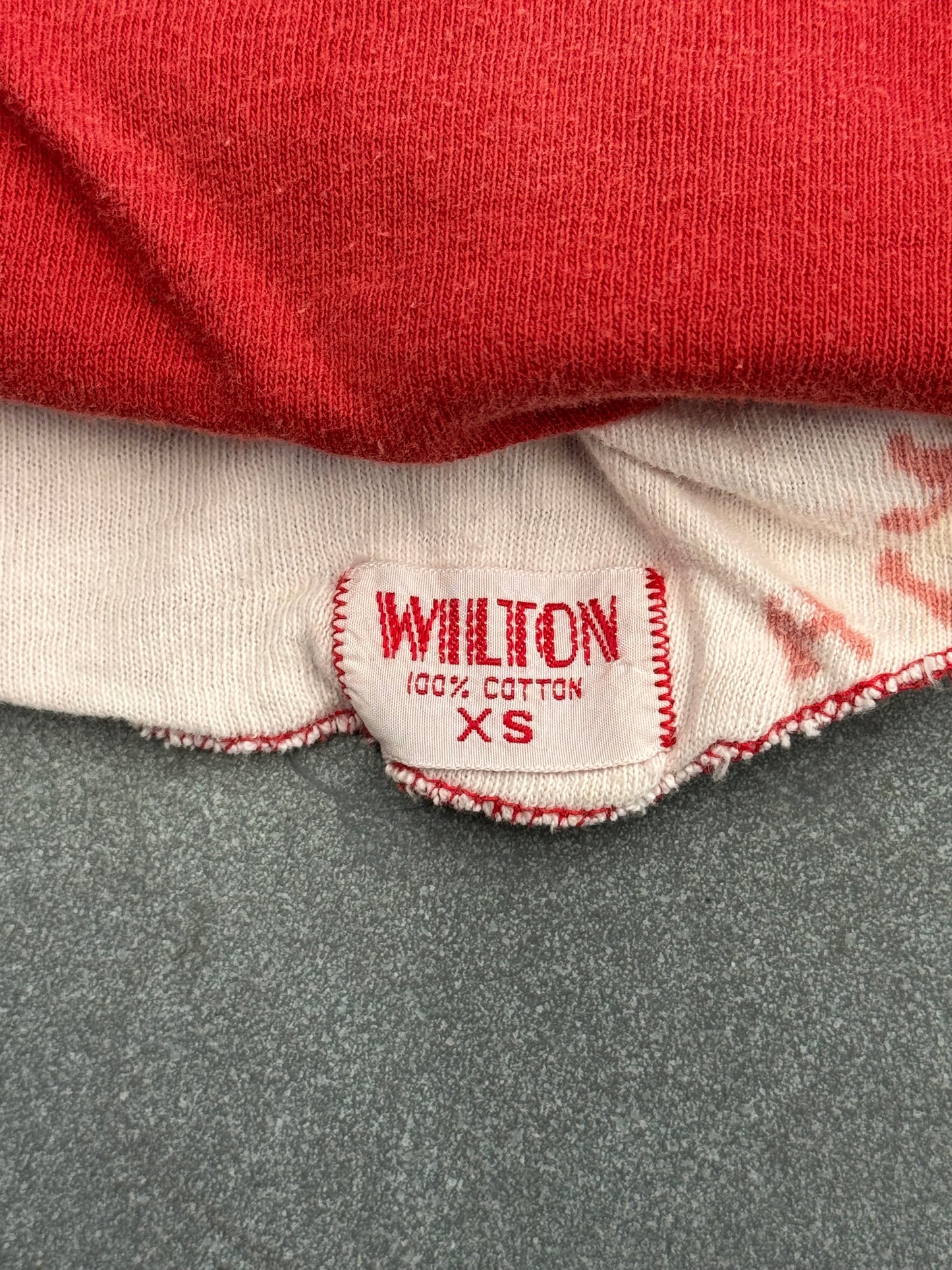 70'S SCOTTSBLUFF PHYS.ED.DEPT 3/4 SLEEVE TEE (WILTON TAG)
