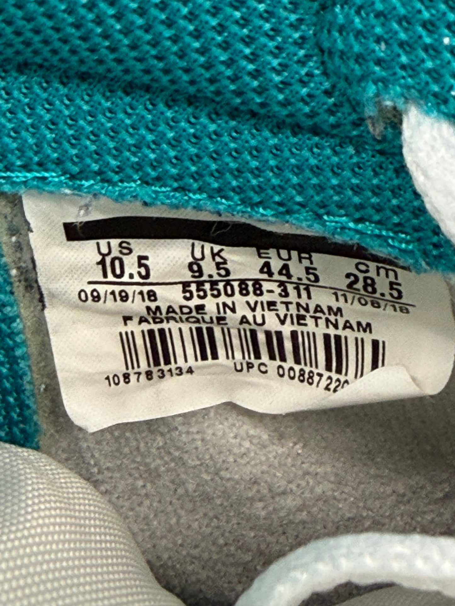 2019 JORDAN 1 RETRO HIGH - TURBO GREEN