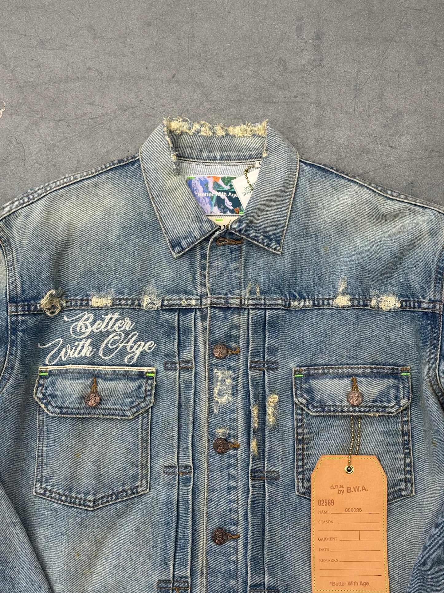 BETTER WITH AGE BIRMINGHAM SELVEDGE DENIM JACKET
