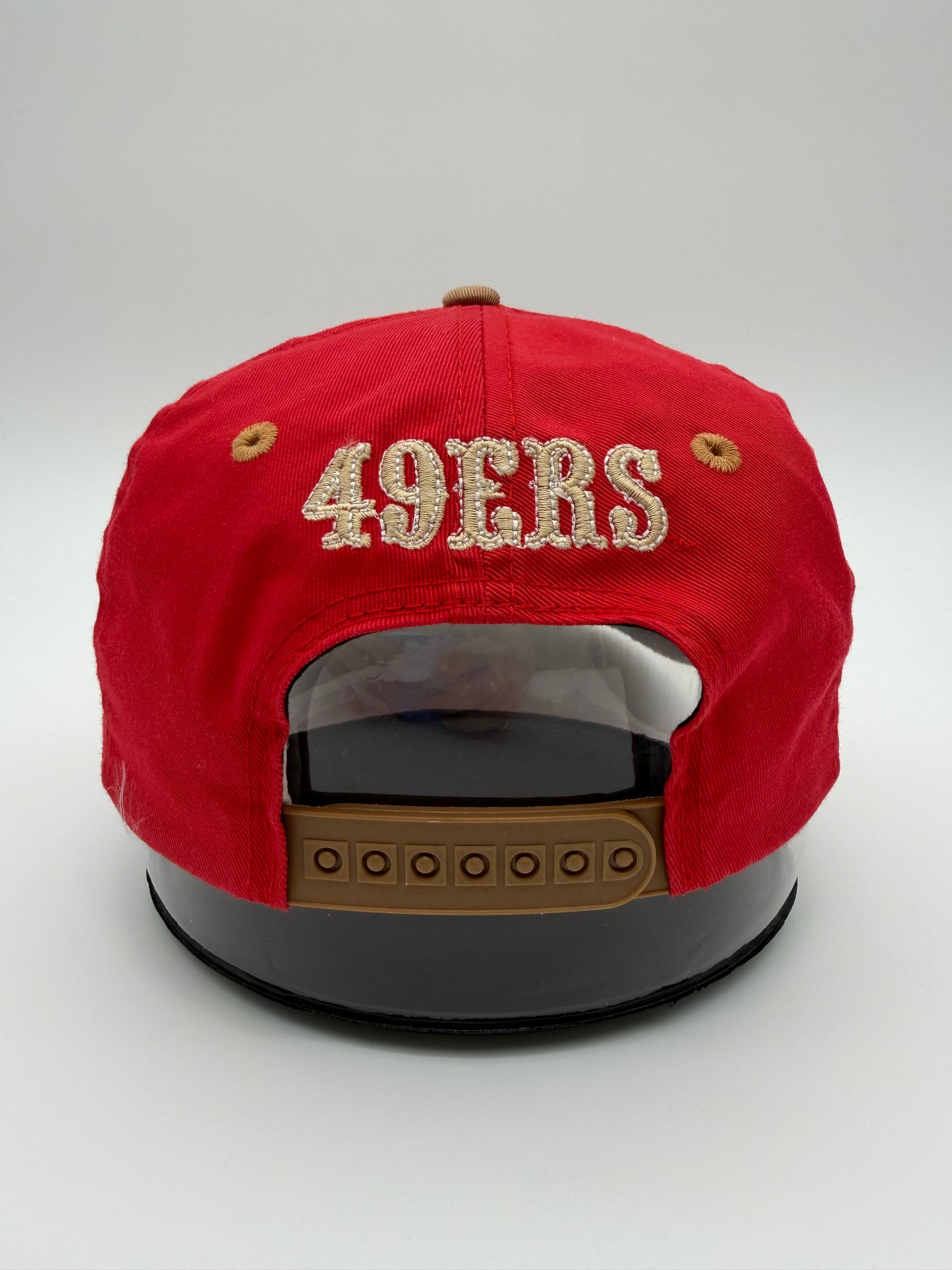 90'S SAN FRANCISCO 49ERS BASEBALL STYLE SNAPBACK HAT (TEAM TAG)