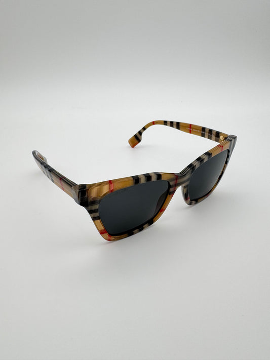 BURBERRY ELSA BE 4346394487 SUNGLASSES - VINTAGE CHECK (NO CASE)