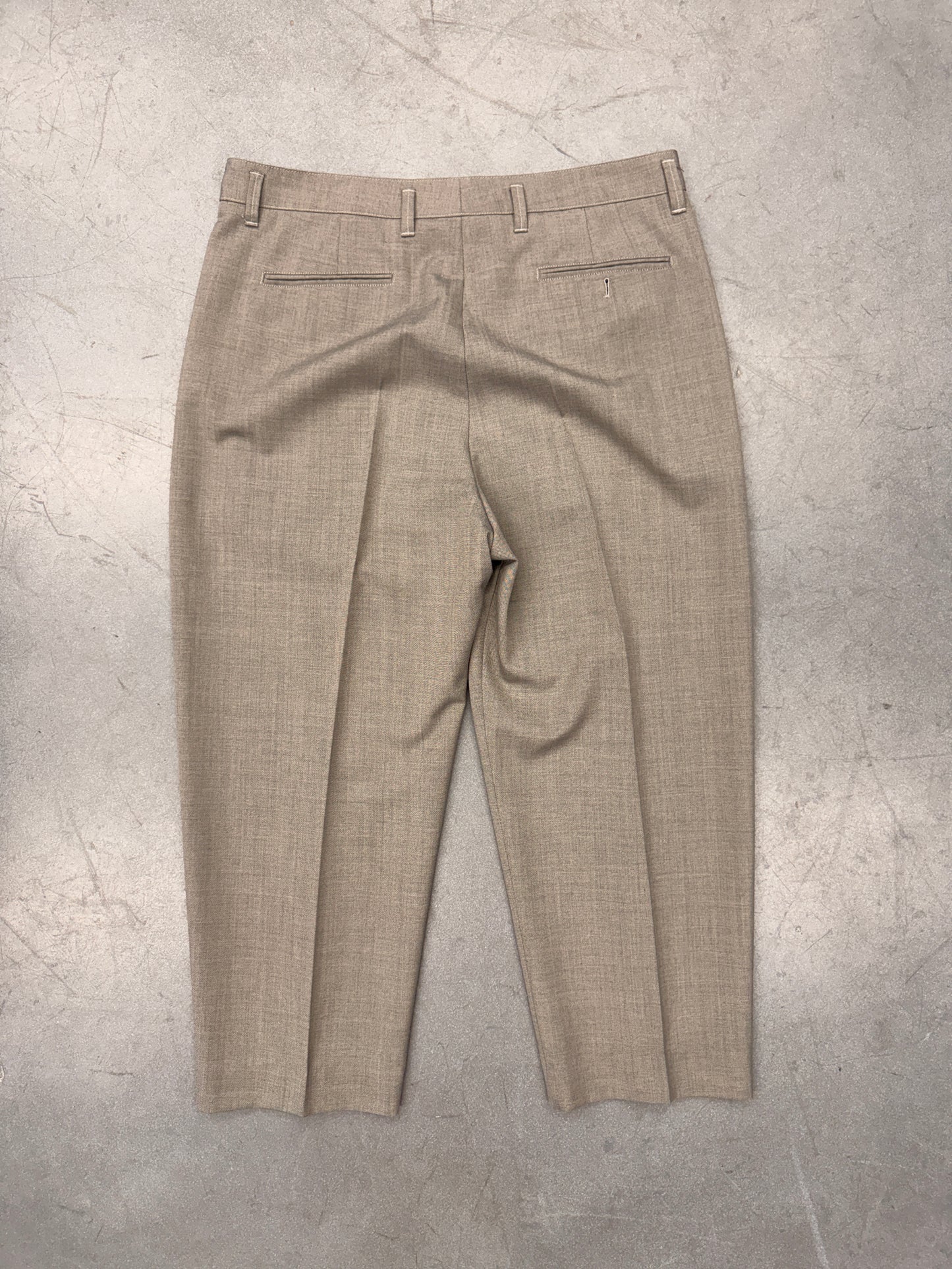 LEMAIRE WOOL-BLEND CASUAL TROUSERS