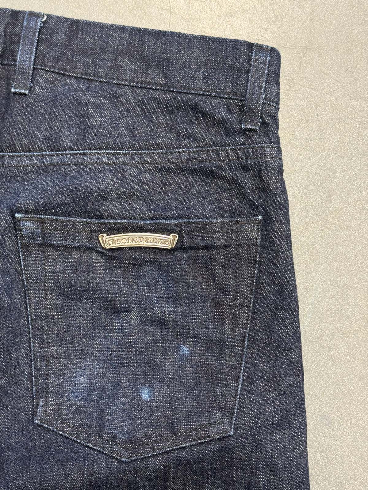 CHROME HEARTS KS RAW DENIM JEANS