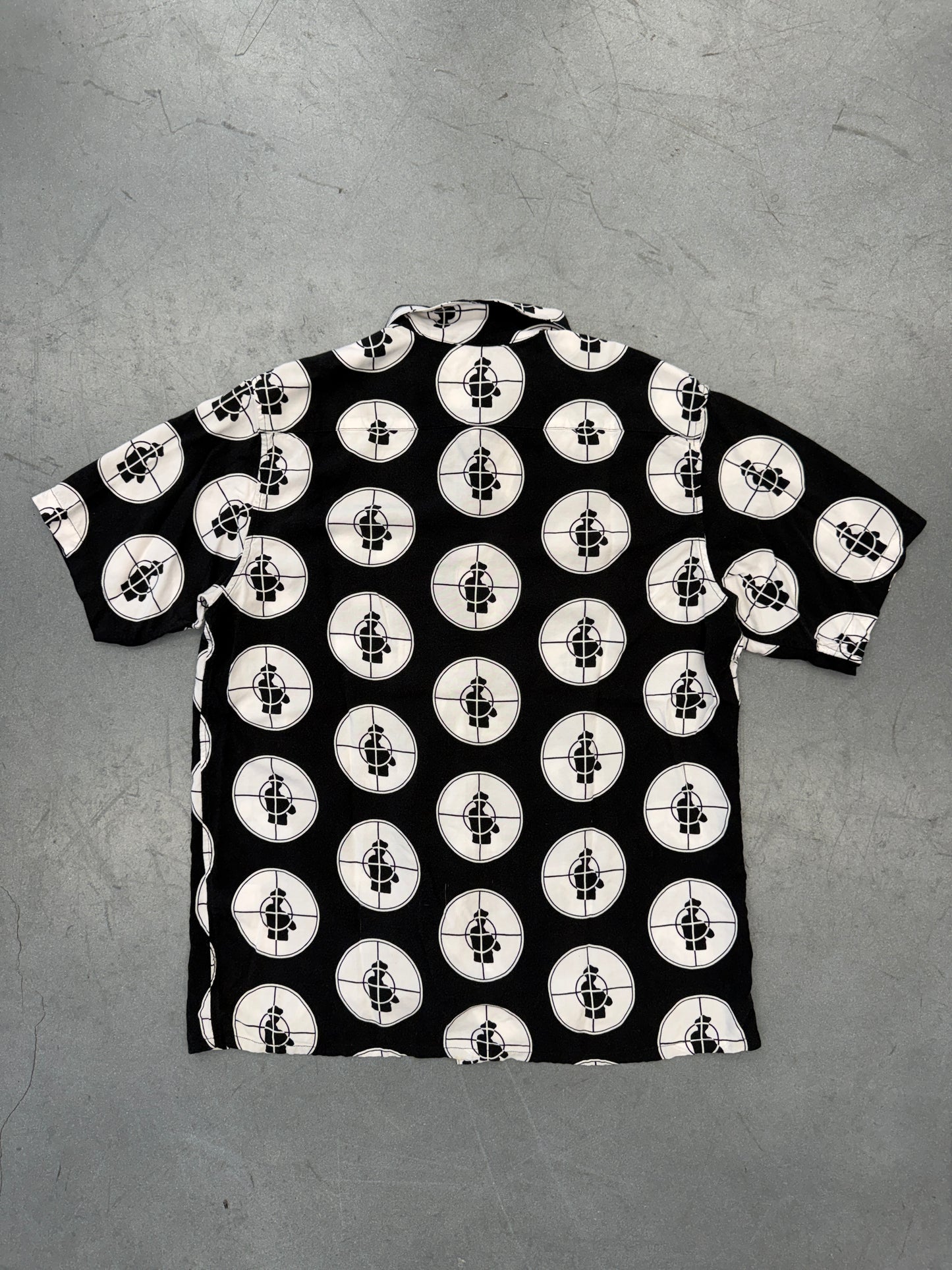 SS18 SUPEME X UNDERCOVER PUBLIC ENEMY S/S BUTTON UP