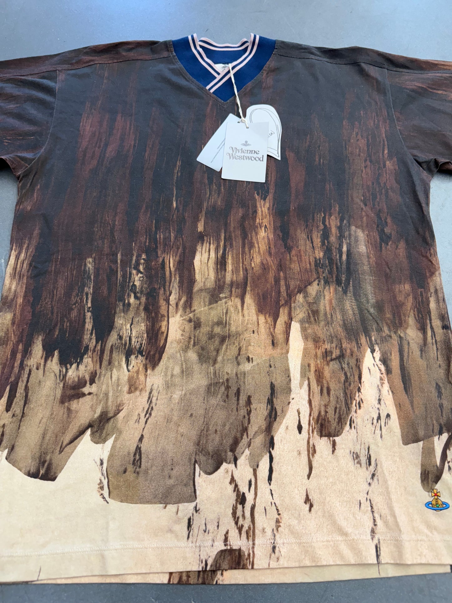 VIVIENNE WESTWOOD TEAM JERSEY - BROWN