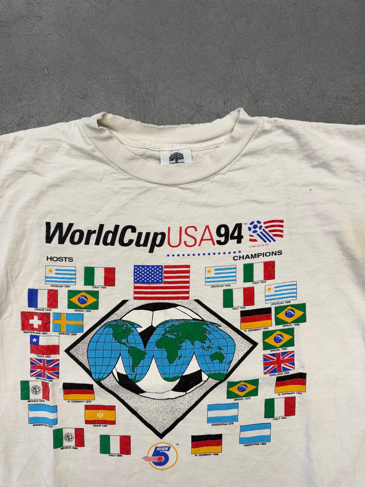 1994 WORLD CUP USA TEE (KINGS TREE CLASSIC TAG)