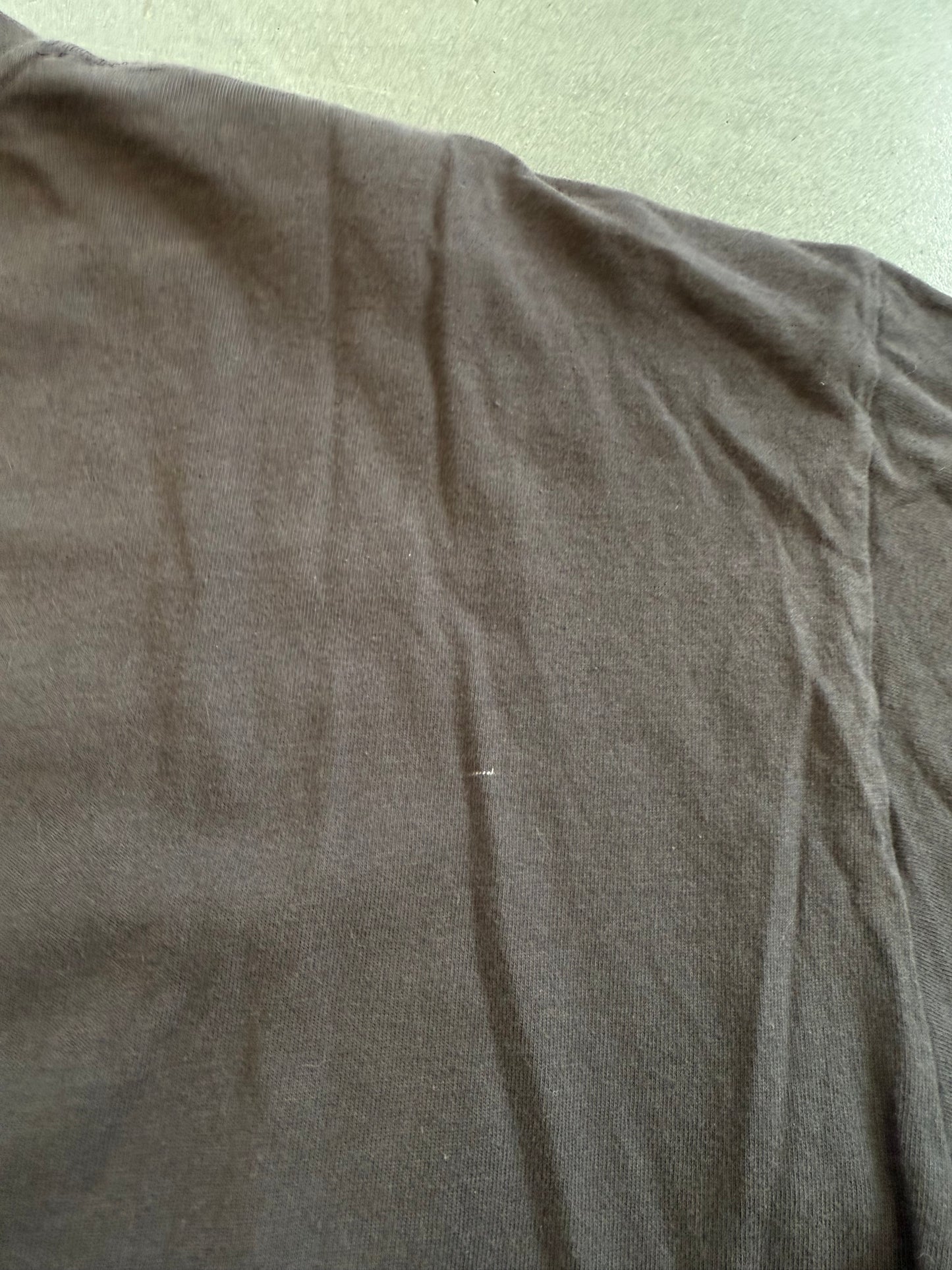 YEEZY SEASON 5 CALABASAS EAGLE TEE - BLACK (L) (CROPPED)