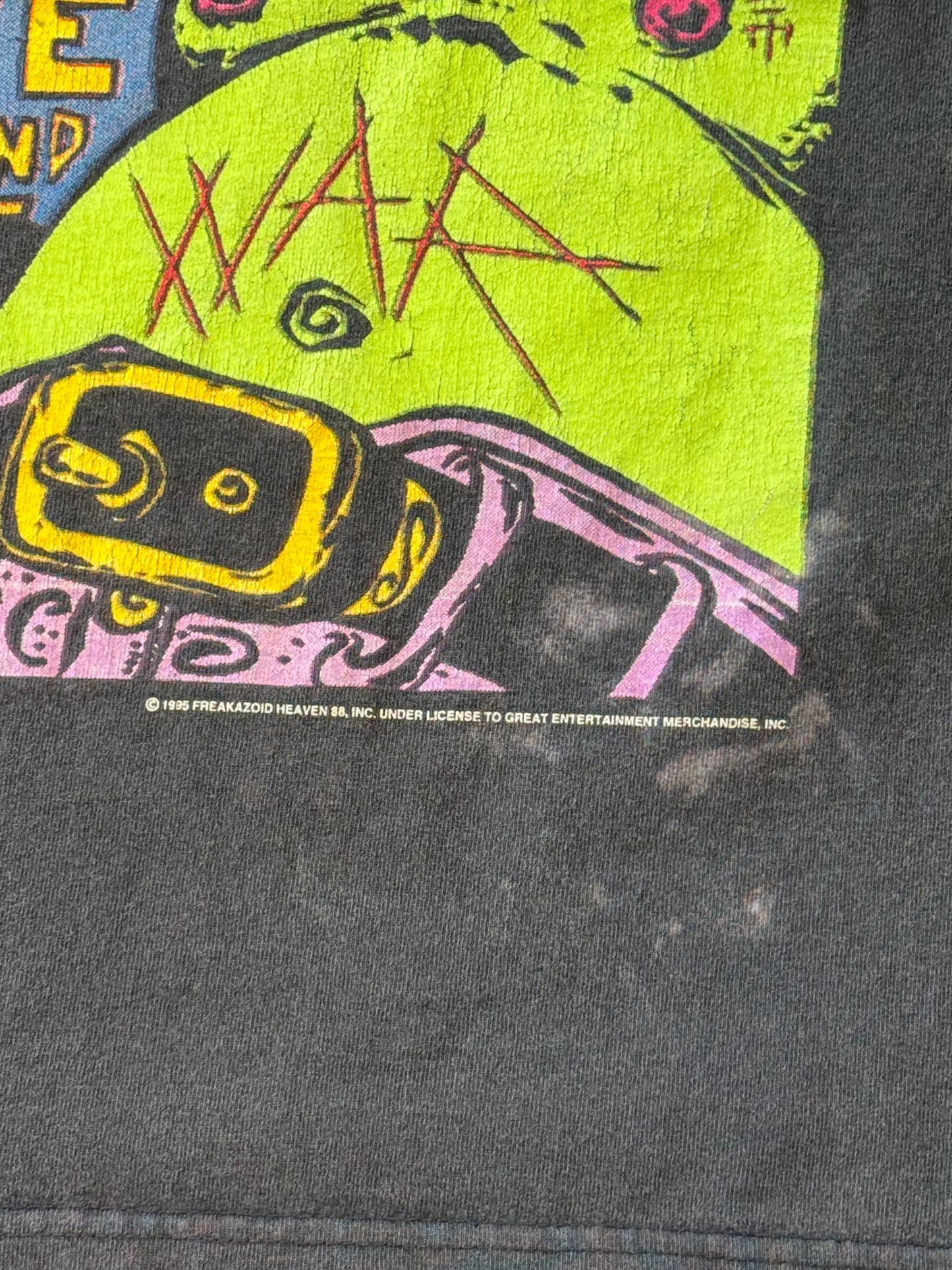 1995 WHITE ZOMBIE ASTRO-CREEP 2000 TEE (GEM TAG)