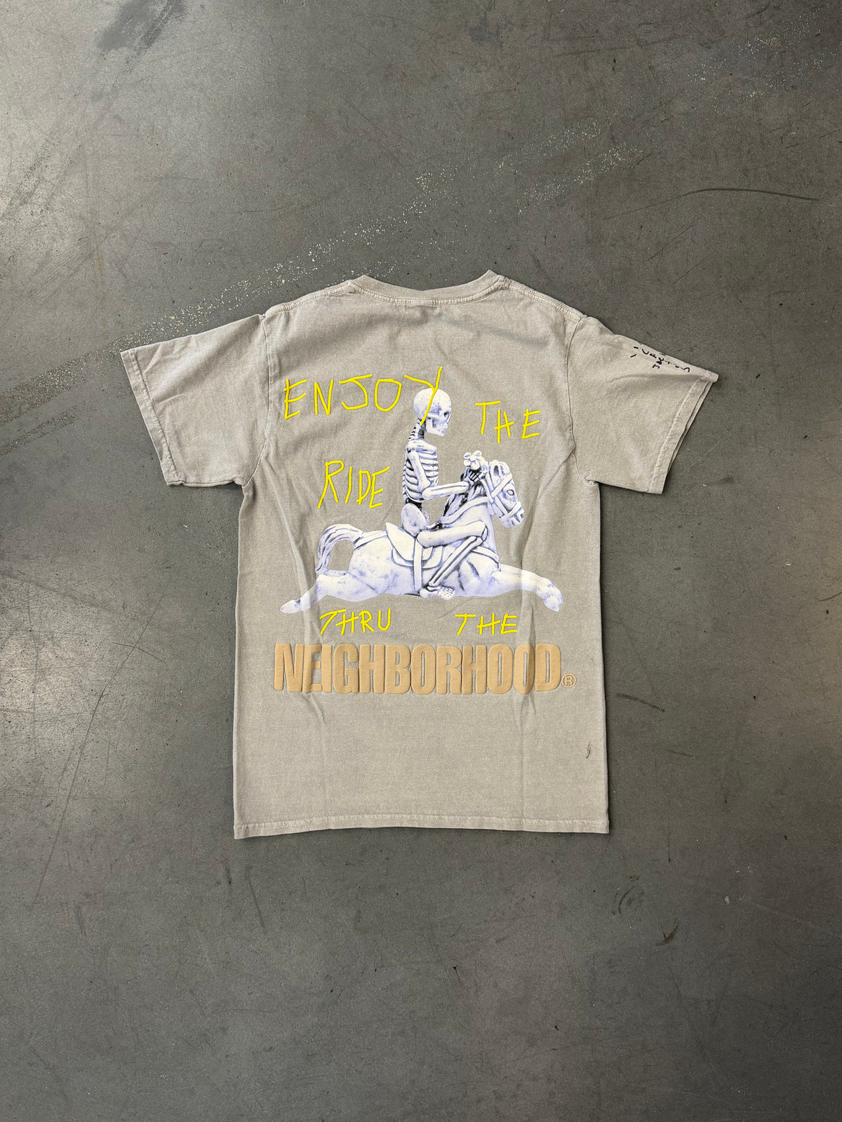 2021 TRAVIS SCOTT CACTUS JACK X NEIGHBORHOOD CAROUSEL TEE