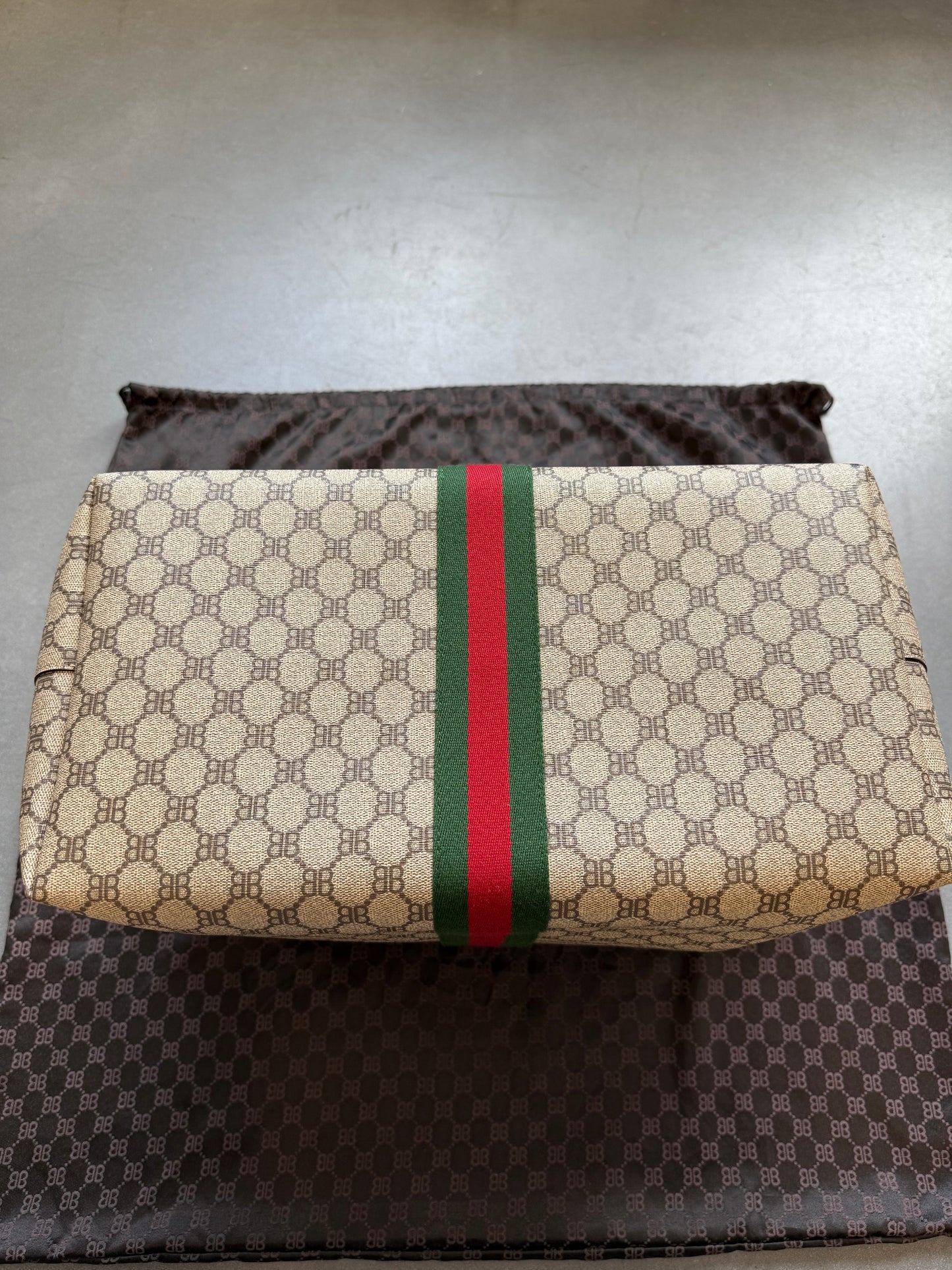 GUCCI X BALENCIAGA THE HACKER PROJECT GRAFFITI LARGE TOTE BAG (NEW WITH DUSTBAG) (TANIA)