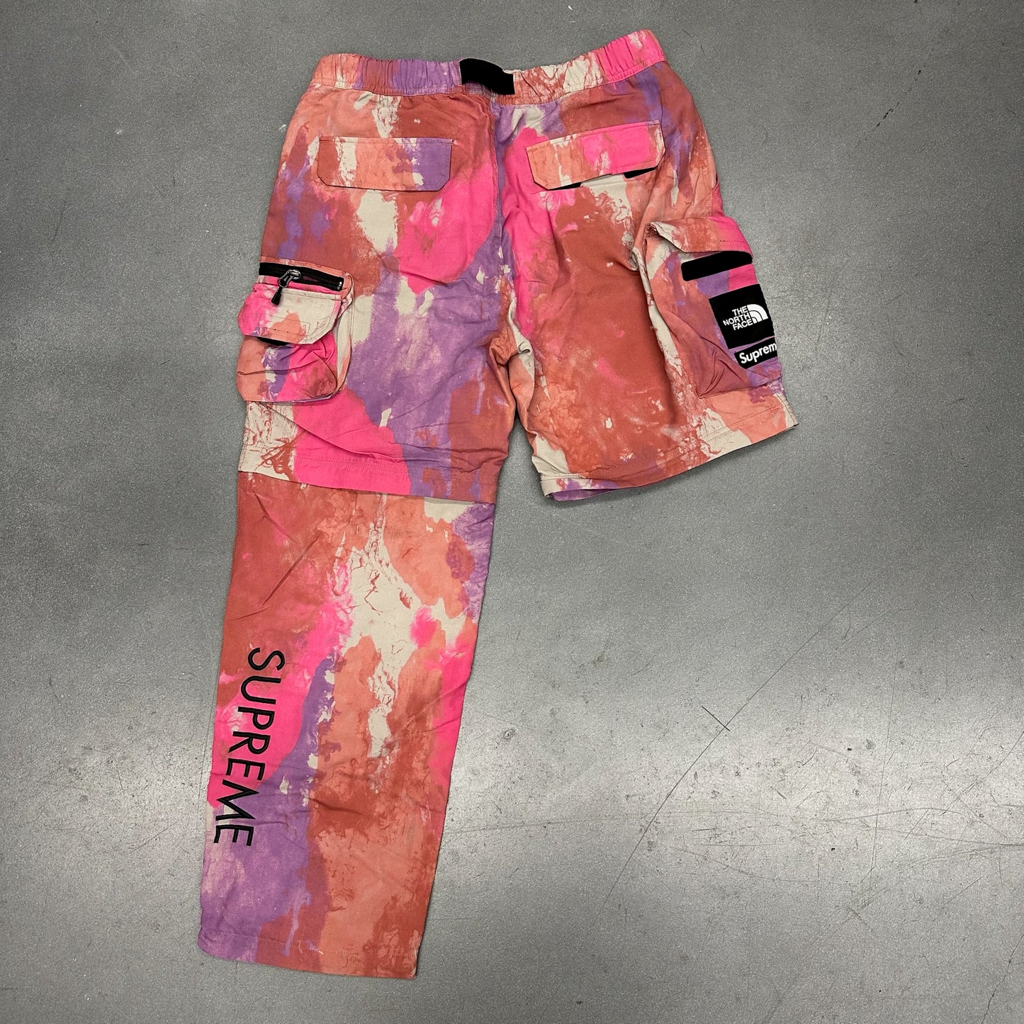 SS20 SUPREME X THE NORTH FACE BELTED CARGO CONVERTABLE PANTS