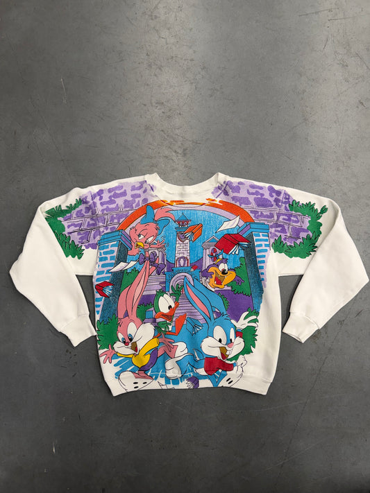 80'S LOONIVERSITY TINY TUNES CREWNECK (PULLED TAG)