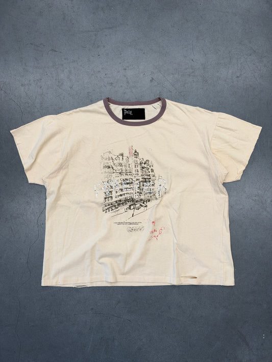 FW25 PALY HOLLYWOOD "CHELSEA HOTEL" RHINESTONE  TEE