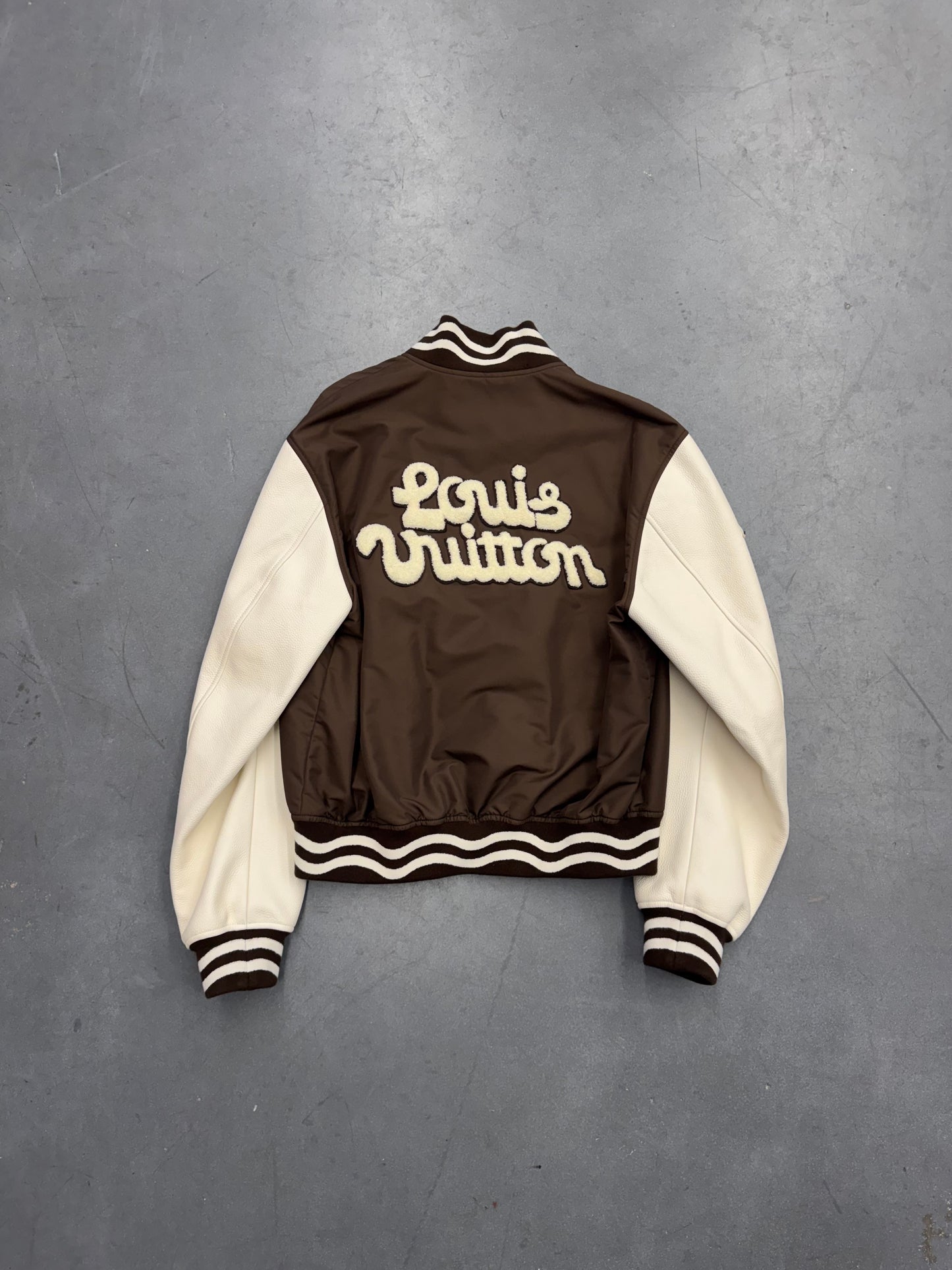 SS24 LOUIS VUITTON BY TYLER THE CREATOR VARSITY JACKET