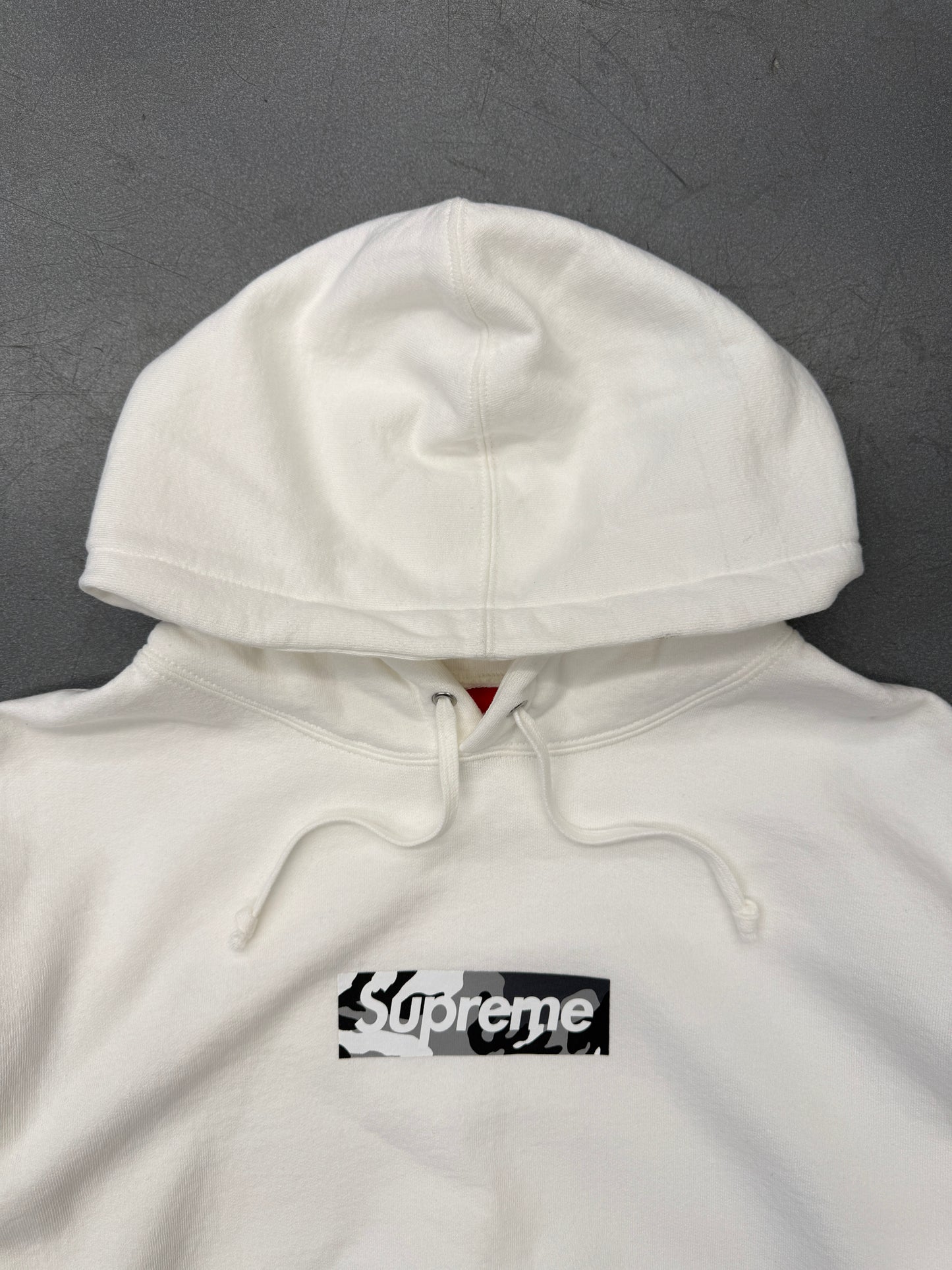 SS25 SUPREME MIAMI 305 SNOW CAMO BOX LOGO HOODIE