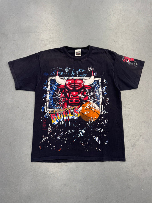 1992 CHICAGO BULLS SHATTERED BACKBOARD TEE (TULTEX TAG)