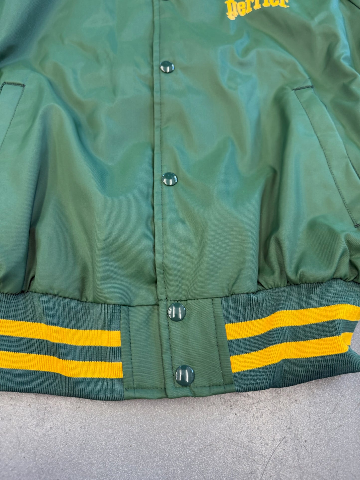 80S PERRIER BUTTON-UP VARSITY JACKET
