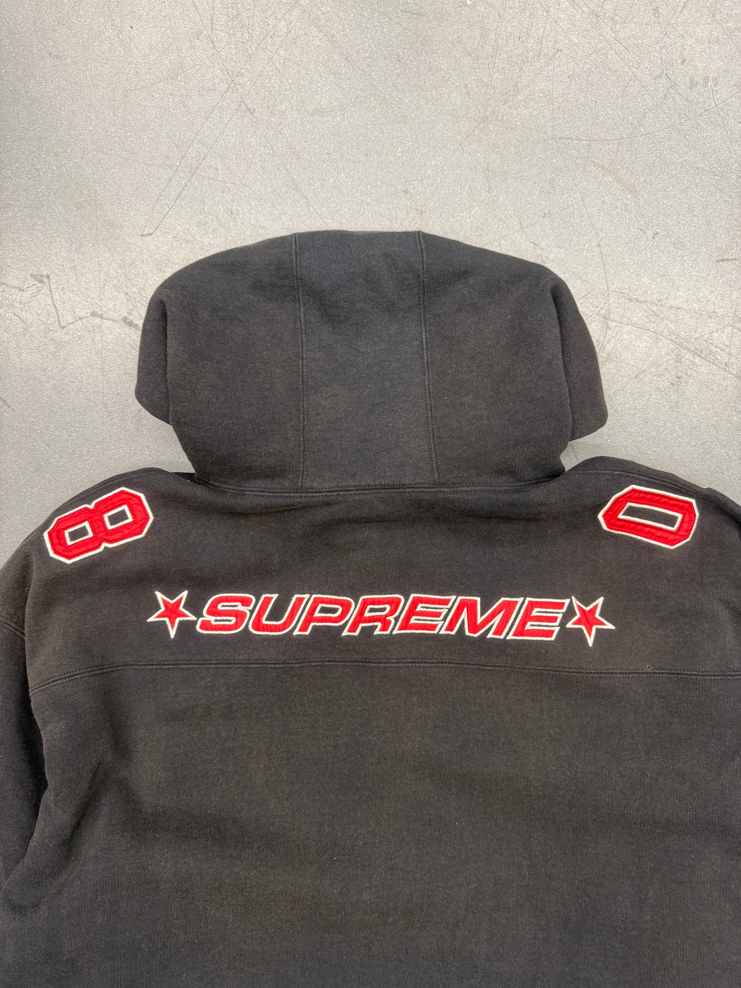 SS26 SUPREME JERSEY HOODED SWEATSHIRT