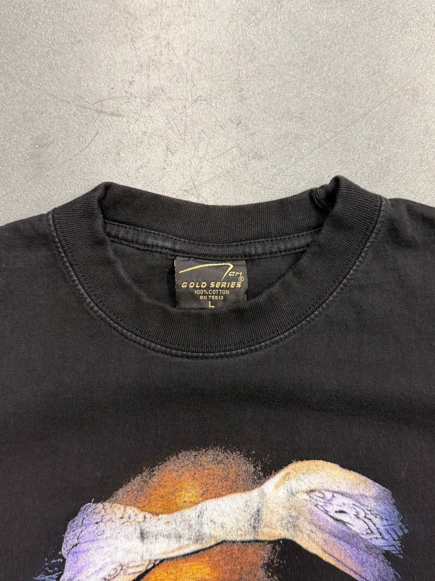 2000'S TUPAC THUGZ MANSION RAP TEE (CH GOLD SERIES TAG)