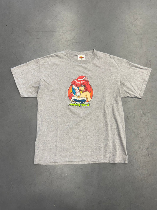 90S HOOK-UPS MILK KITTY TEE (CROSSHAIRS TAG)