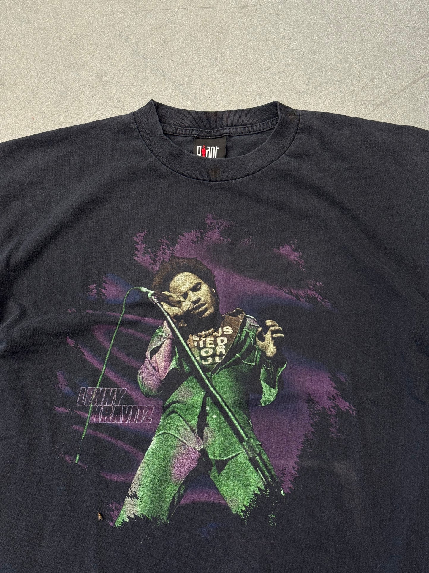 1999 LENNY KRAVITZ LIVE TOUR TEE (GIANT TAG)