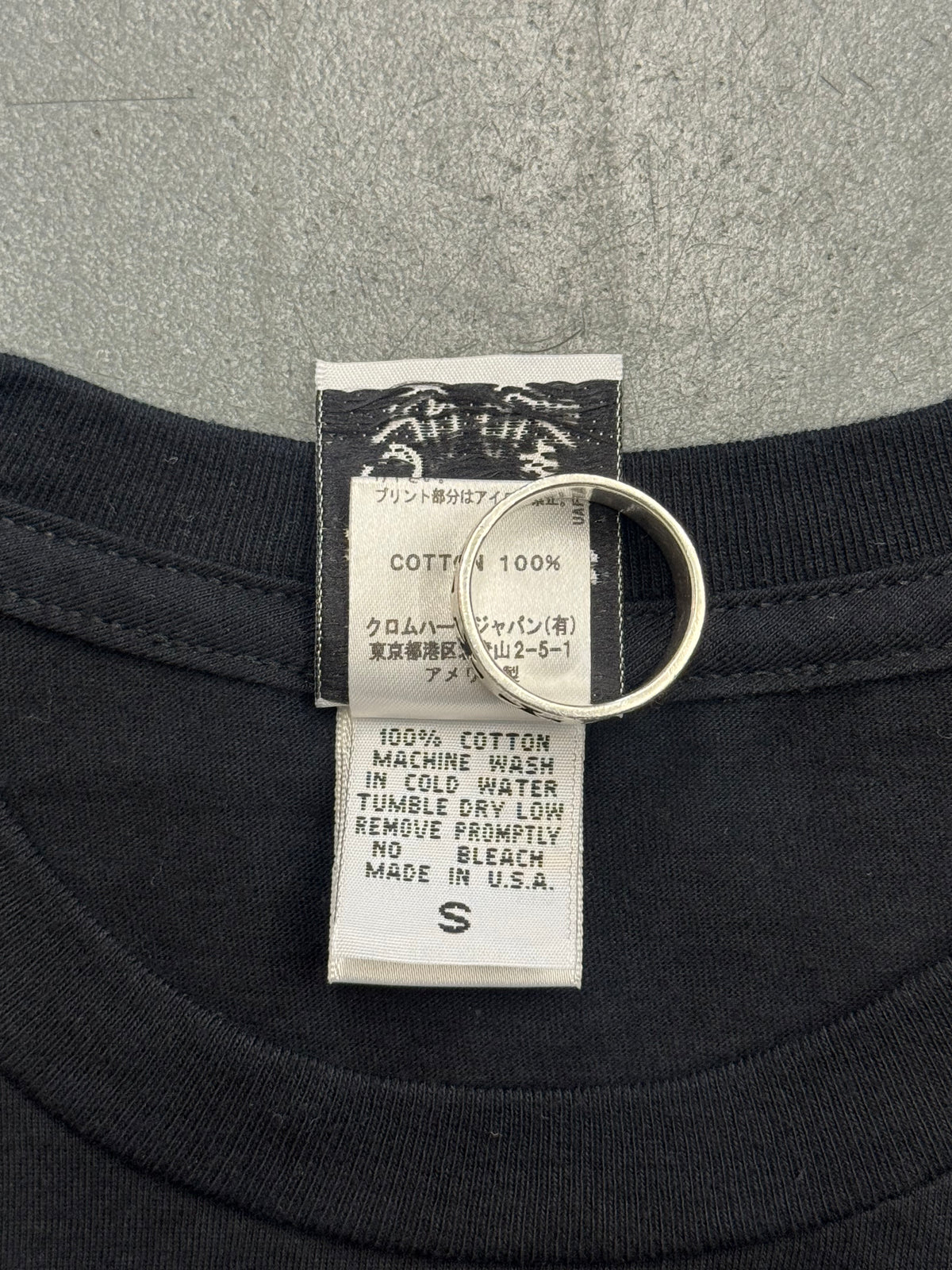 CHROME HEARTS X BAPE BABY MILO SCROLL TEE