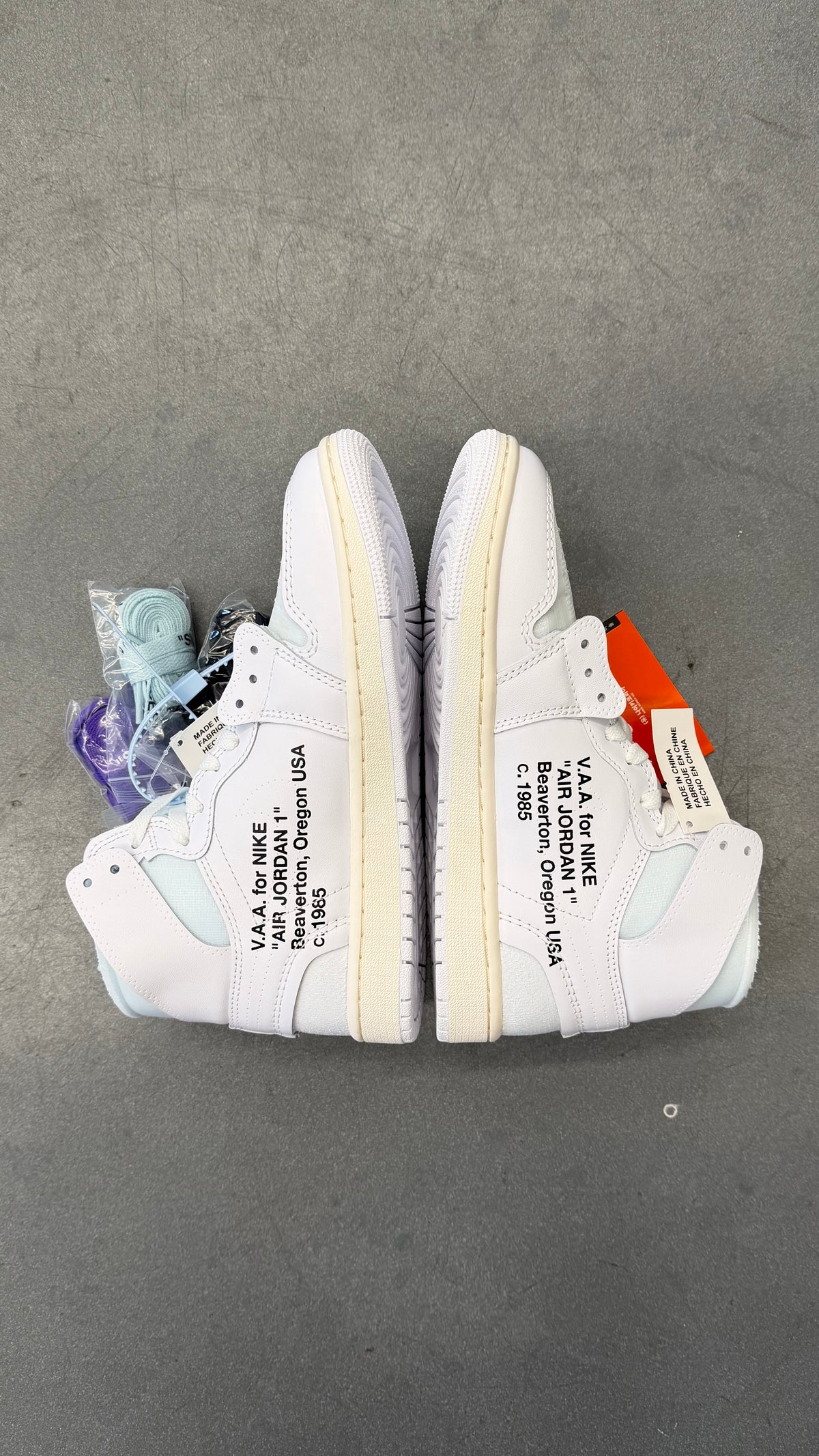 2026 JORDAN 1 RETRO HIGH VIRGIL ABLOH ARCHIVE ALASKA