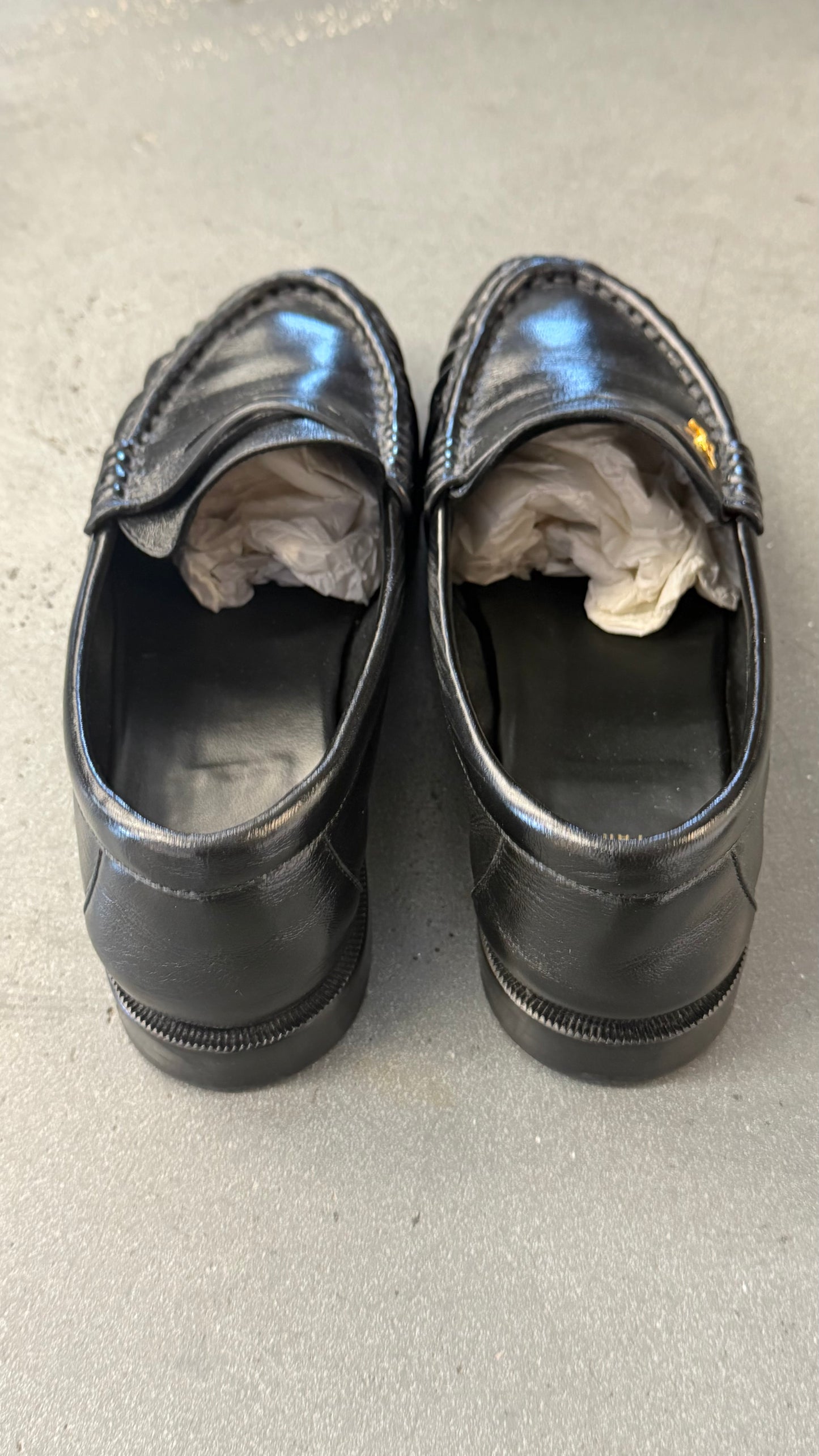 SAINT LAURENT LE LOAFER PENNY SLIPPERS