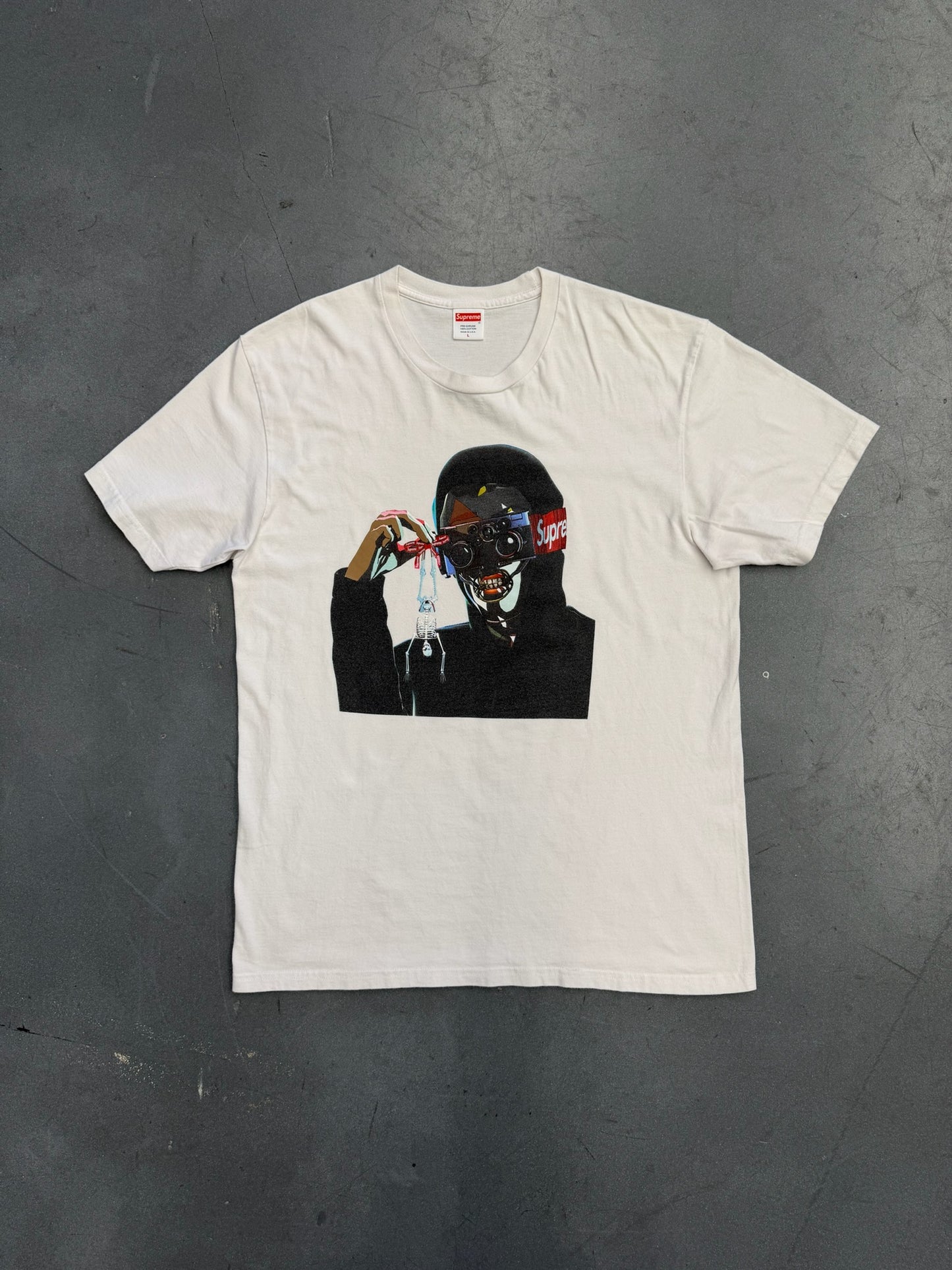 SS19 SUPREME CREEPER TEE - WHITE
