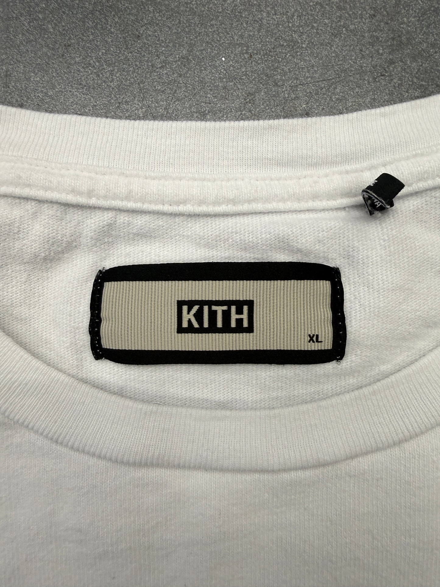 KITH CLASSICS BOX LOGO TEE - WHITE