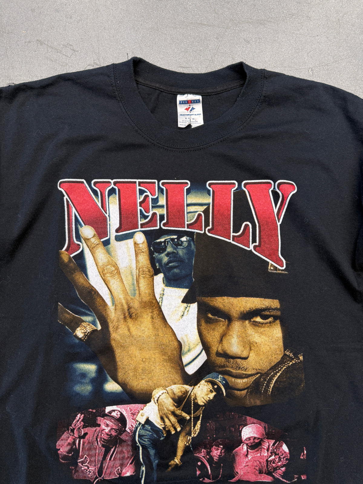 2000 NELLY RIDE WIT ME RAP TEE (JERZEES TAG)