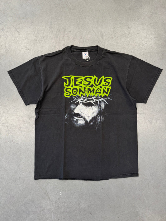 90S JESUS SON OF MAN MANSON PARODY TEE (DELTA TAG)