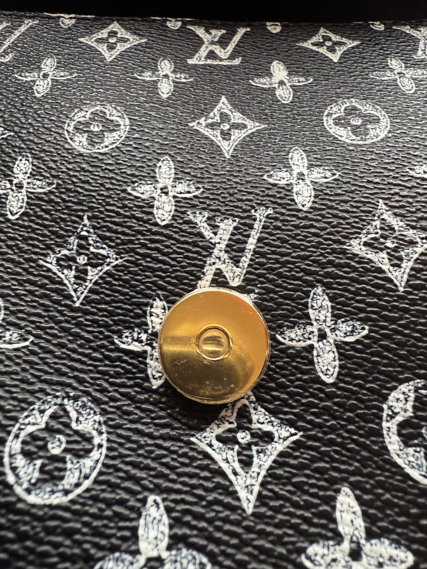 LOUIS VUITTON X GRACE CODDINGTON CATOGRAM POUCHETTE CHAIN CLUTCH BAG (PRE-OWNED WITH DUSTBAG) (TANIA)