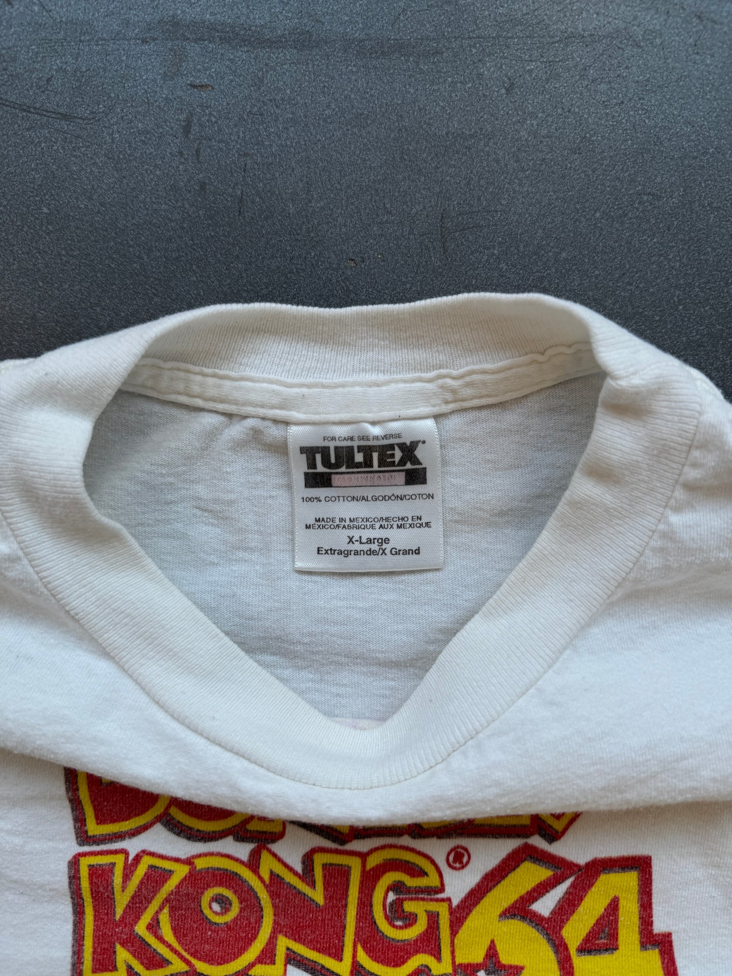 90'S DONKEY KONG 64 TEE (TULTEX TAG)