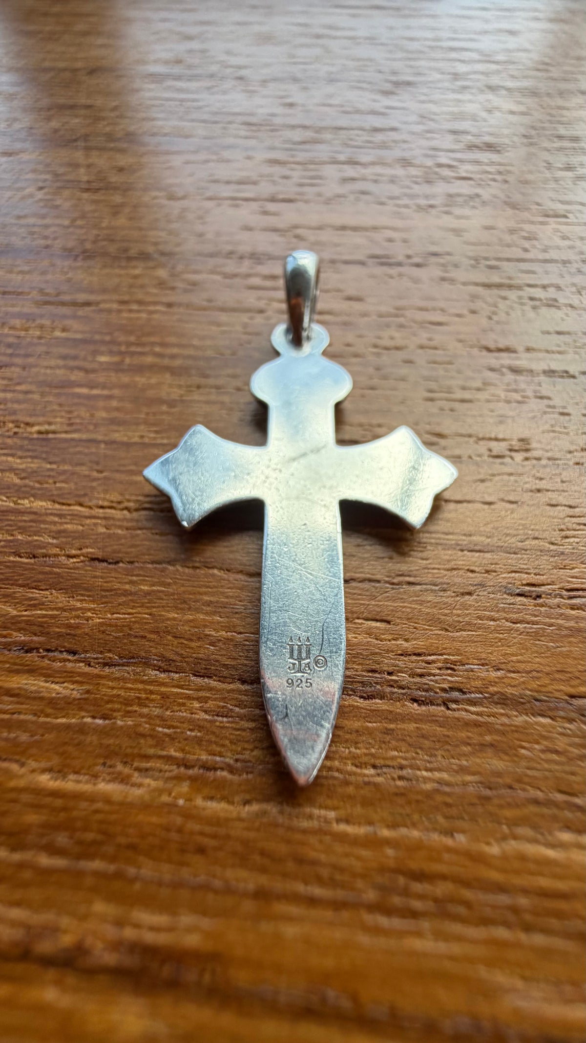 JAMES AVERY SILVER CROSS PENDANT
