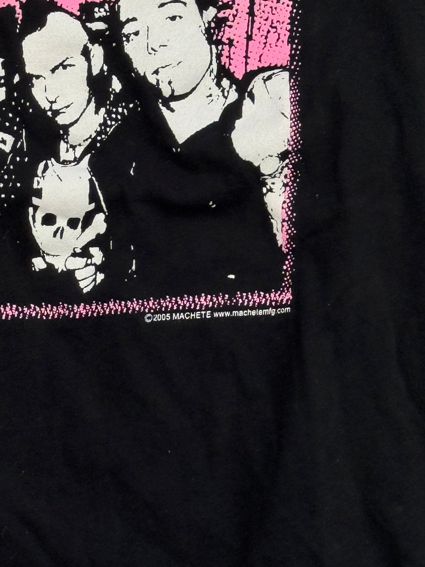 2005 RANCID MACHETE BAND TEE (FADED BLACK TAG)
