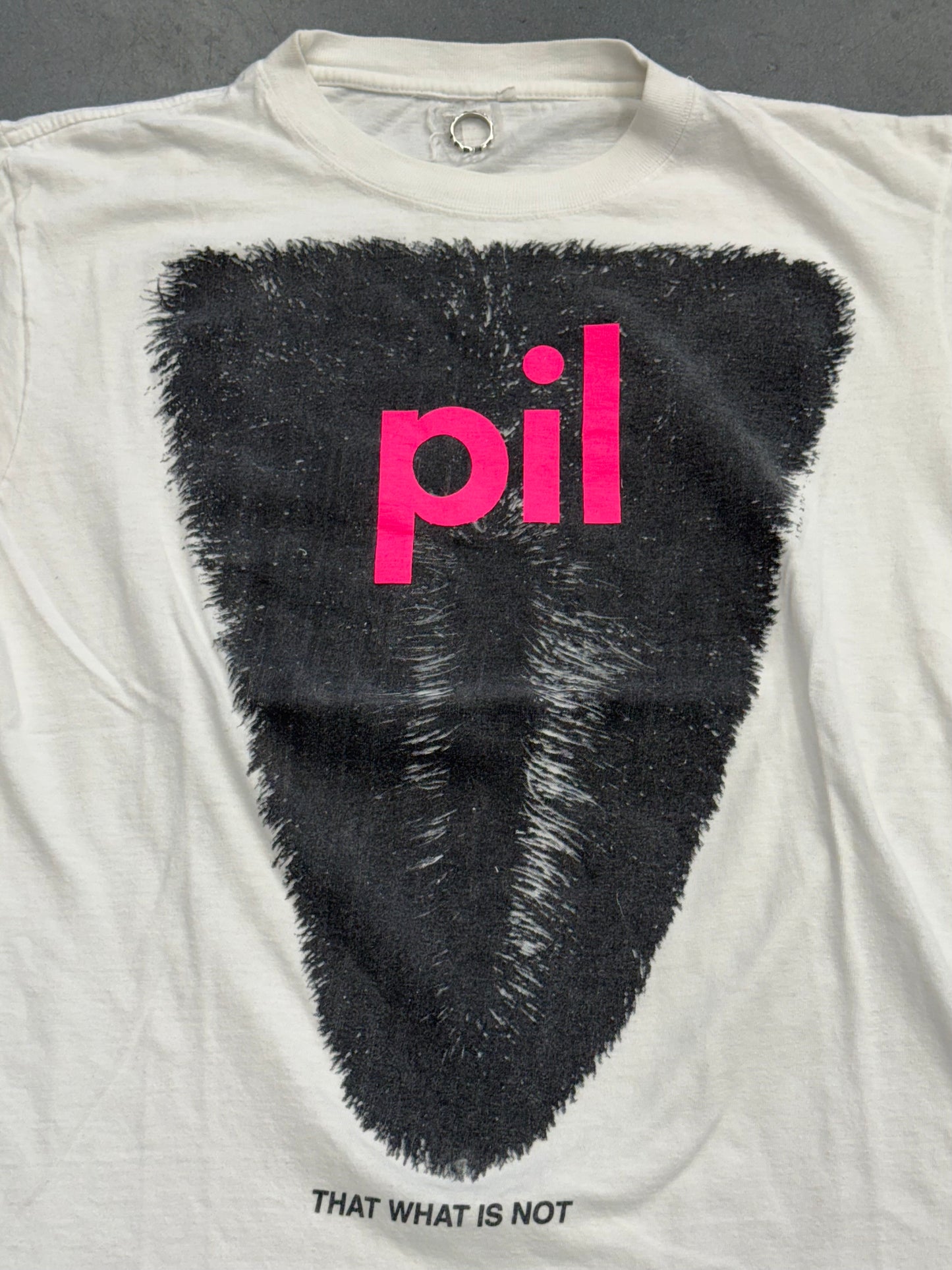 1992 PUBLIC IMAGE THAT WHAT IS NOT TOUR TEE (FADED TAG)