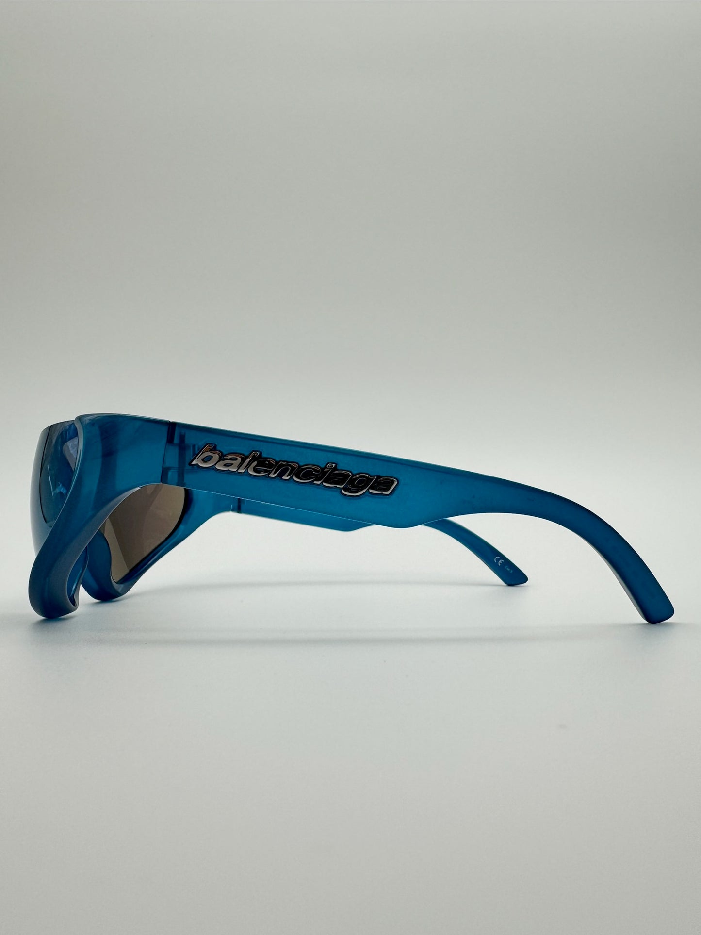 BALENCIAGA XPANDER CAT-EYE FRAME SUNGLASSES BLUE