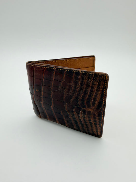 HERMES MC2 ALLIGATOR WALLET (NO BOX)