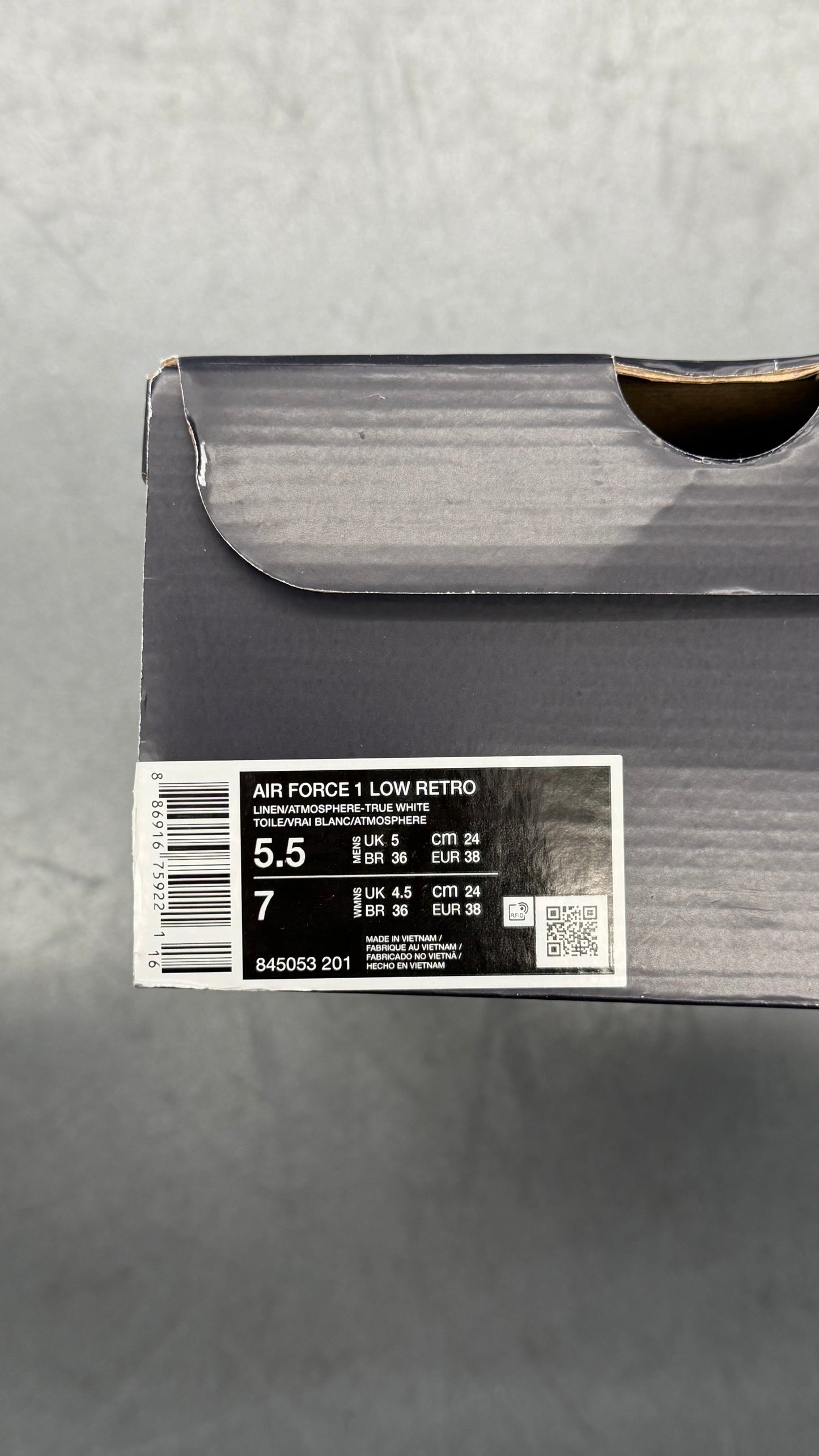2024 NIKE AIR FORCE 1 LOW LINEN