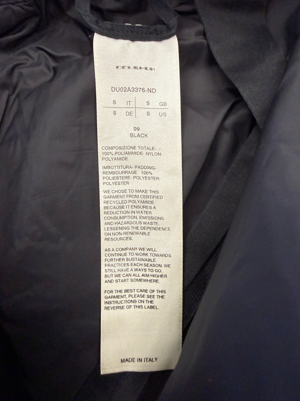 FW21 RICK OWENS DRKSHDW PADDED NYLON CREATCH CARGO PANTS - BLACK