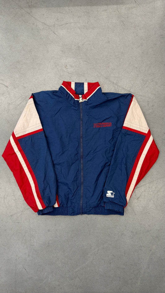 90S STARTER FLORIDA PANTHERS NHL HOCKEY ZIP-UP WINDBREAKER JACKET