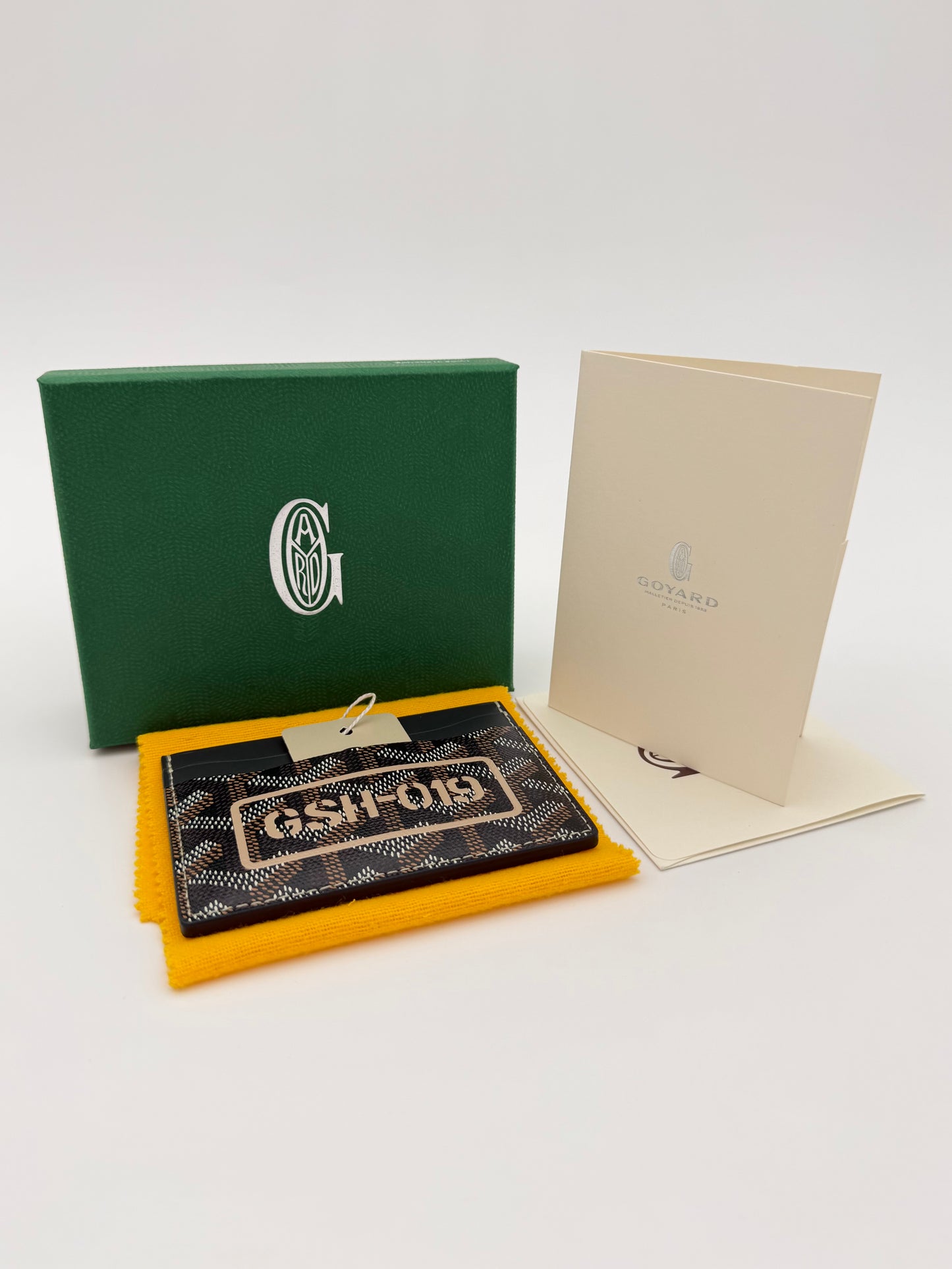 GOYARD SAINT SULPICE CARD HOLDER (W/ BOX & RECEIPT)