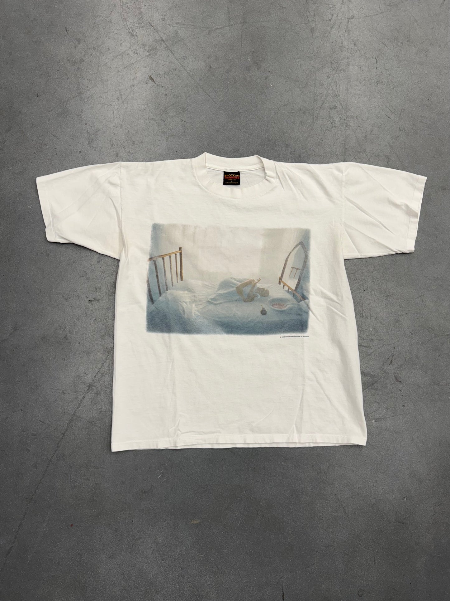 1995 LIVE UNDER LICENSE TO BROCKUM TEE (BROCKUM WORLDWIDE TAG)