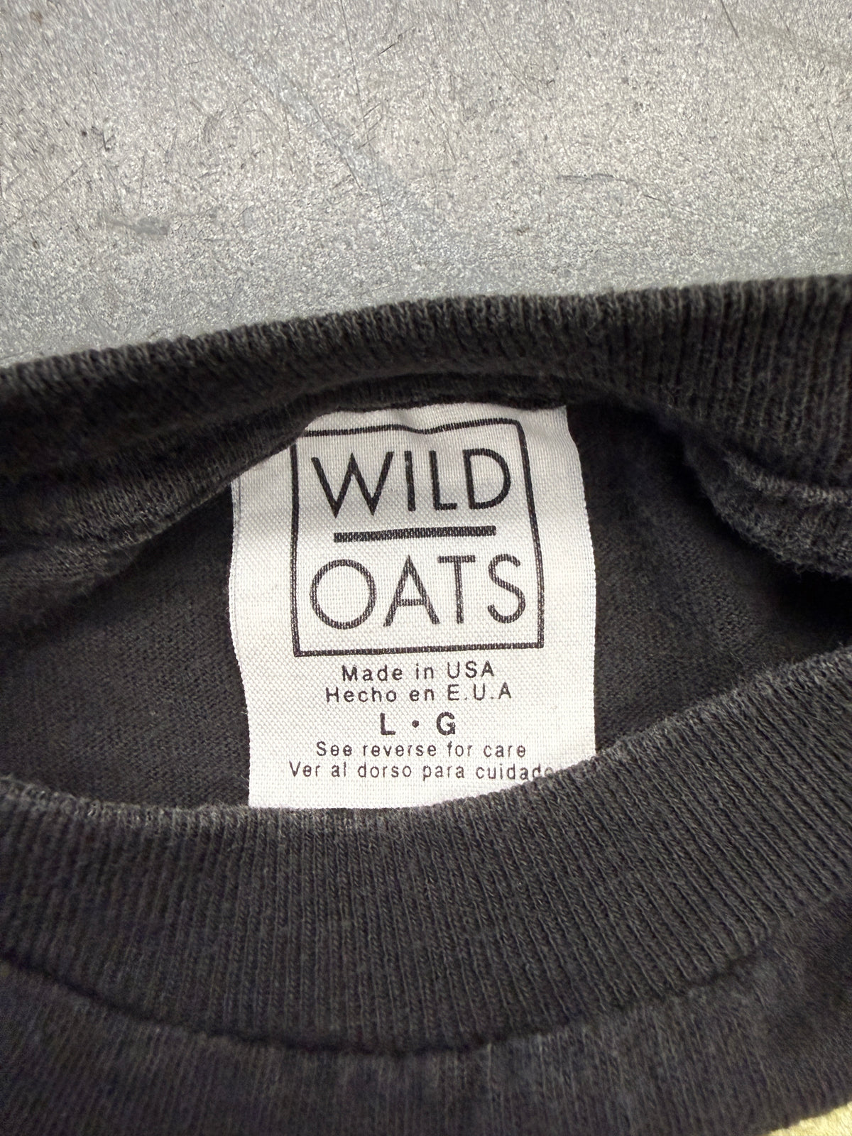 1996 THE CURE WILD MOOD SWINGS TOUR TEE (WILD OATS TAG)