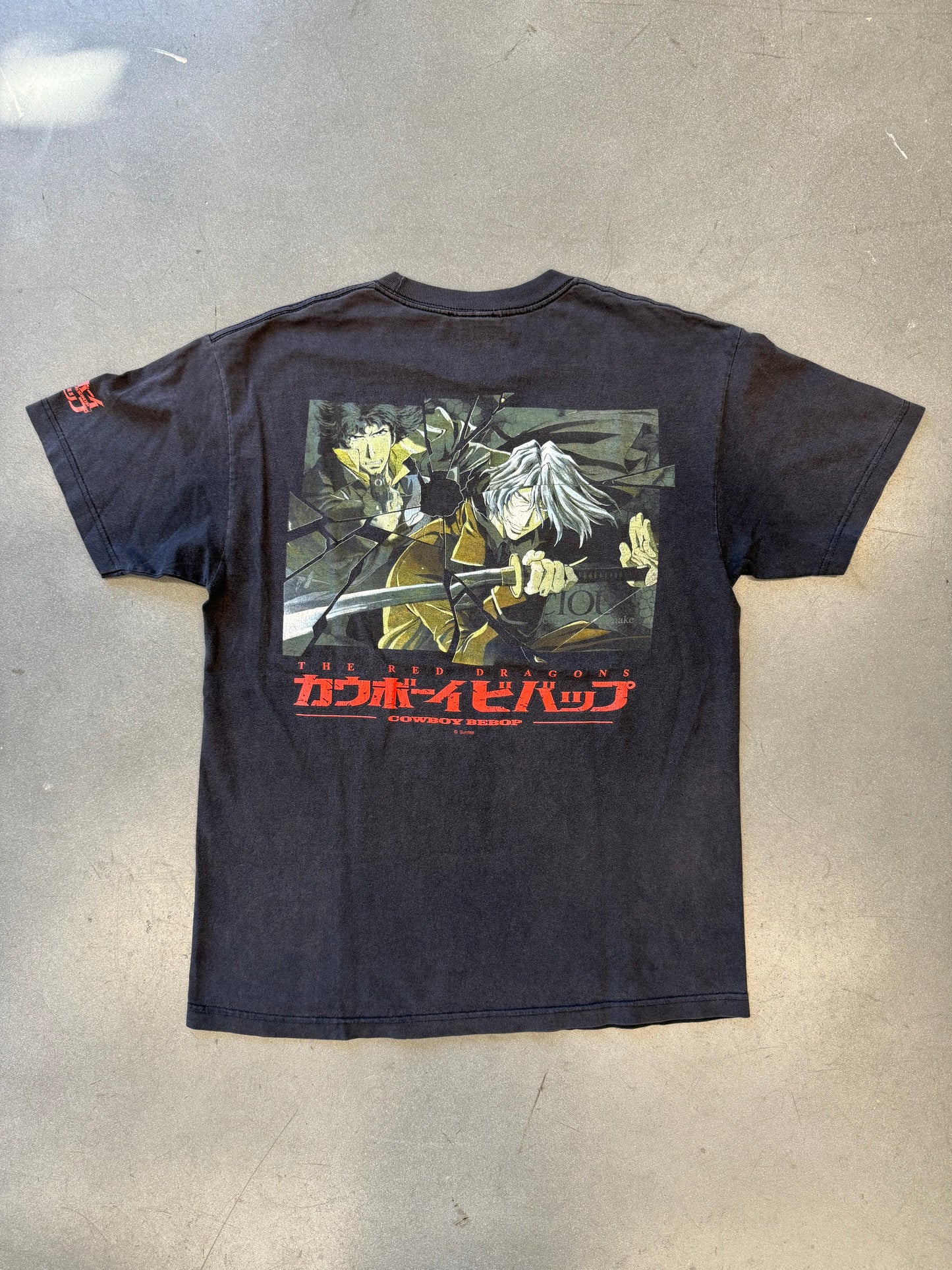 COWBOY BEBOP SPIKE THE RED DRAGONS TEE (ODM TAG)
