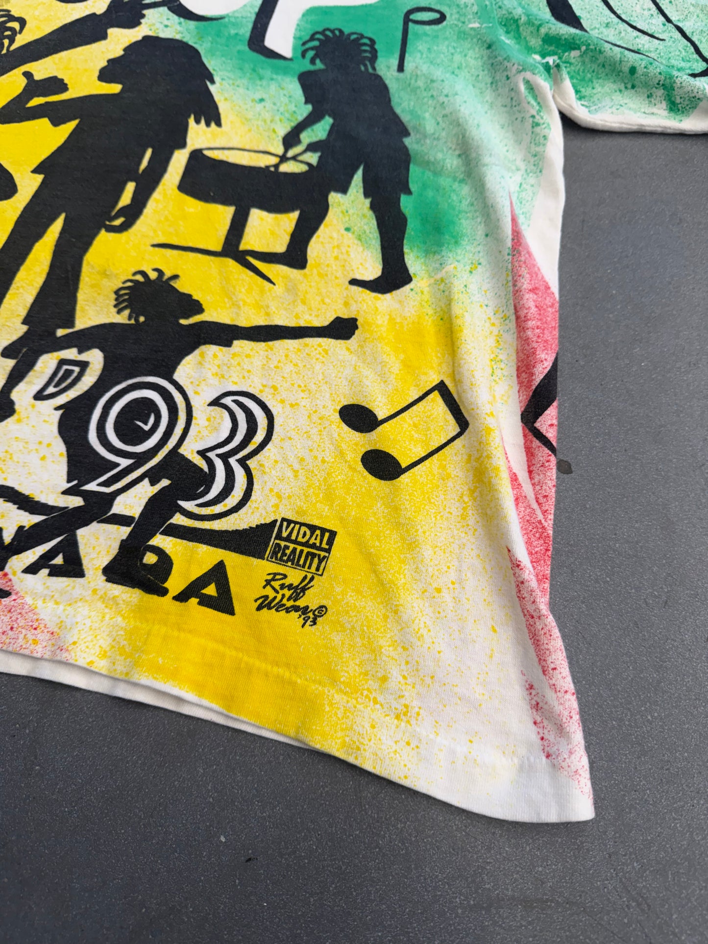 1993 JUMP UP FESTIVAL TORONTO, CANADA MUSIC FESTIVAL TEE (PERSPECTIVE TAG)