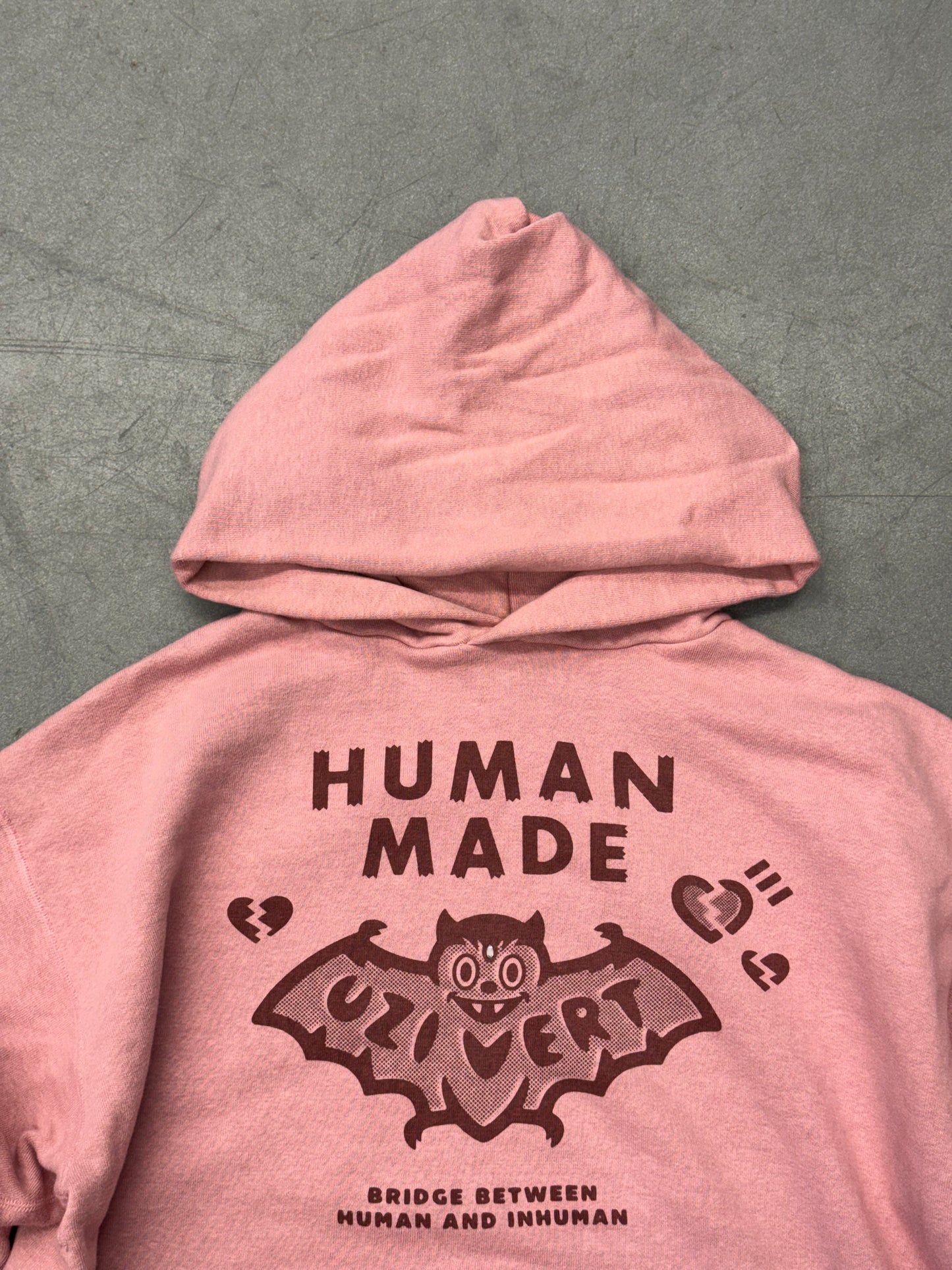 FW21 HUMAN MADE X LIL UZI VERT HOODIE - PINK