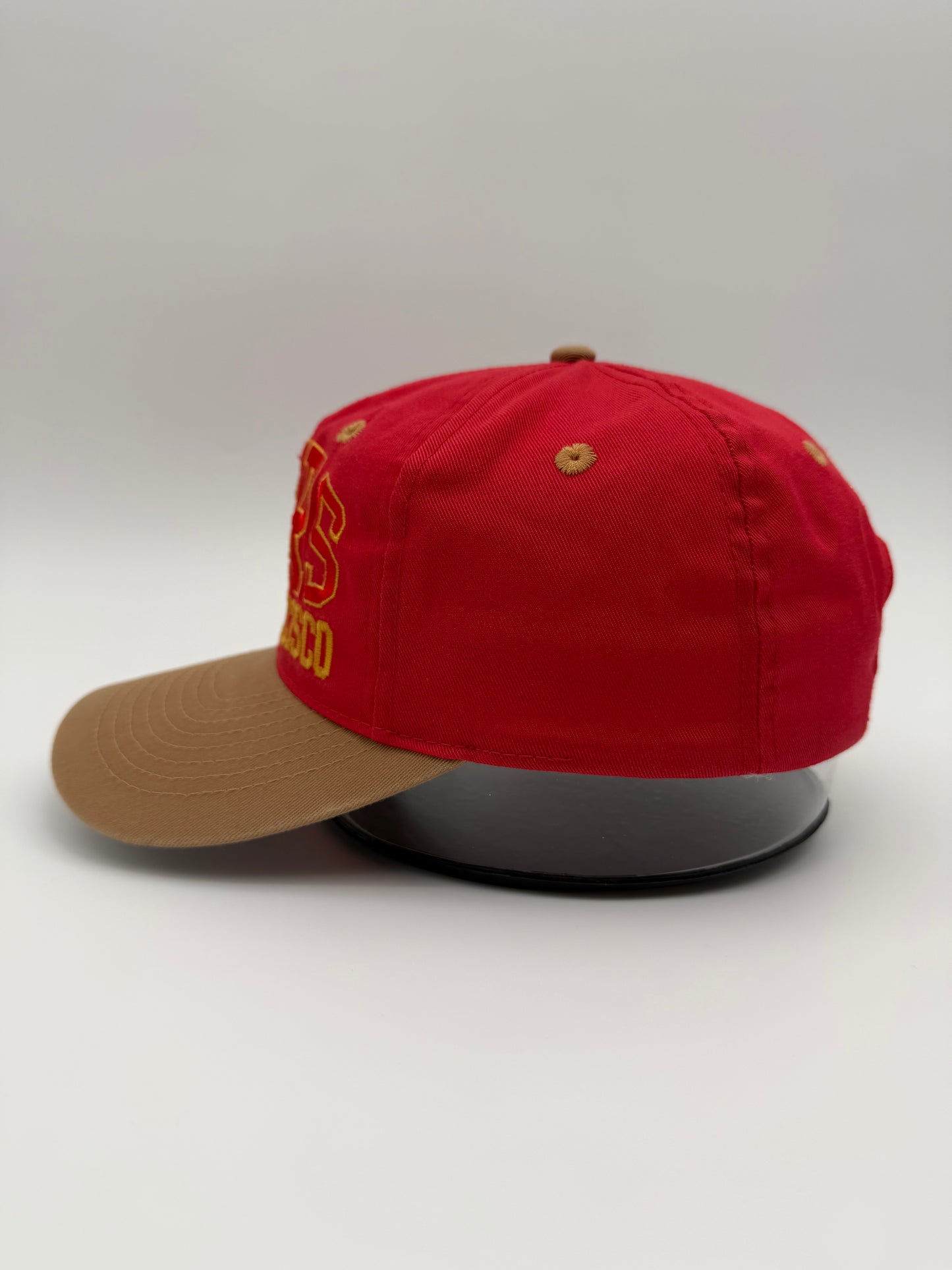 90'S SAN FRANCISCO 49ERS BASEBALL STYLE SNAPBACK HAT (TEAM TAG)
