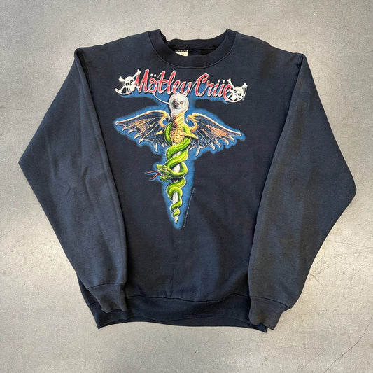 1989 MOTLEY CRUE DR. FEELGOOD CREWNECK SWEATSHIRT (FOTL TAG)